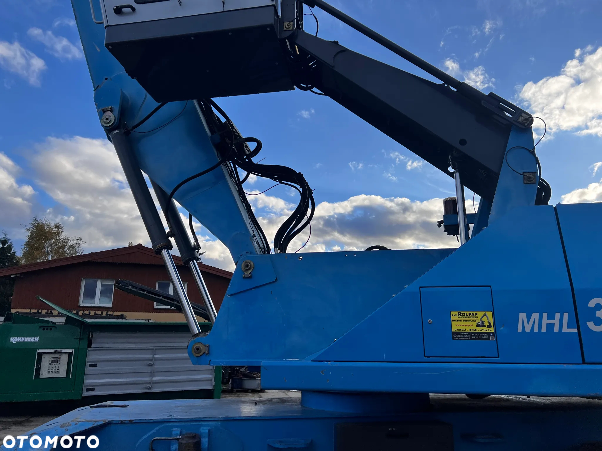 Fuchs MHL350D MHL 350 D + generator + chwytak - 17
