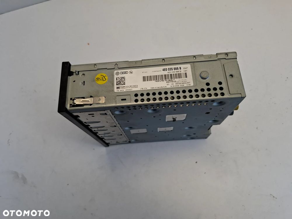 Zmieniarka Czytnik CD SD Nawigacji Navi Multimedia Audi 4E0035666B - 6