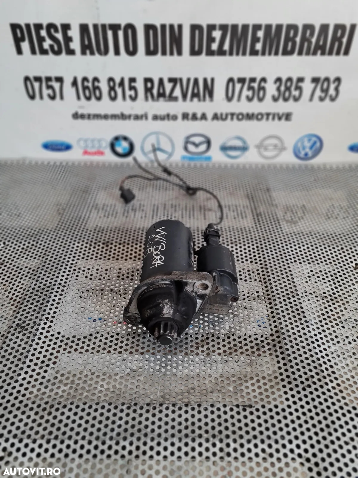 Electromotor  Vw Bora Golf 4 2.0 Benzina - Dezmembrari Arad - 3