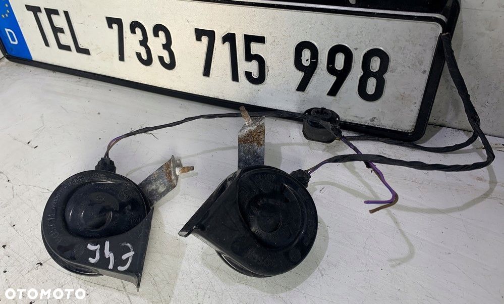 KLAKSONY TRĄBKI KOMPLET BMW E46 - 2