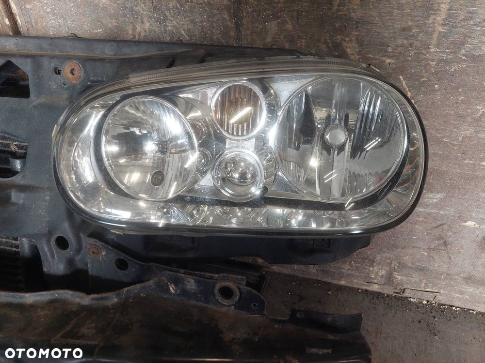KOMPLETNY PRZÓD ZDERZAK PRZÓD LAMPY PAS PRZEDNI VOLKSWAGEN GOLF IV LB5N - 9