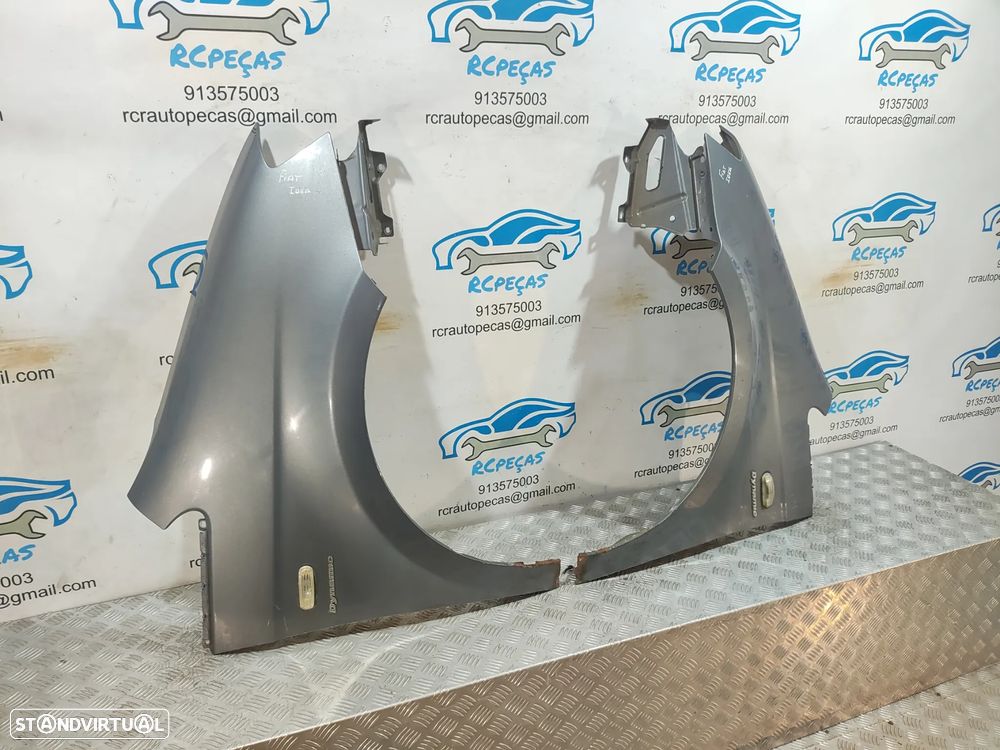 GUARDA-LAMAS ORIGINAL ESQUERDO DIREITO FIAT IDEA 350 51712989 51712988 GUARDA LAMAS GUARDALAMAS - 2
