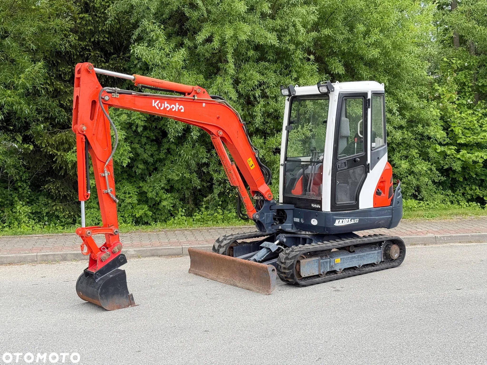 Kubota * Sprowadzona * Minikoparka * Kubota KX 101-3Q2 * 3.6 Tony * - 1