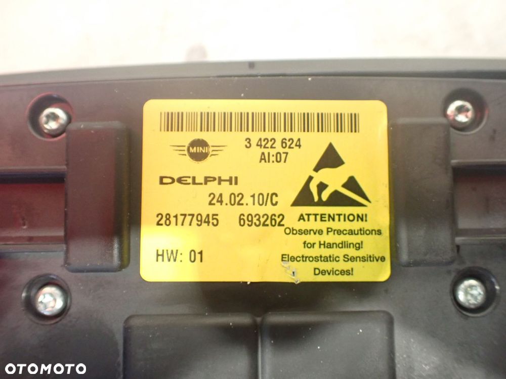 PANEL PRZEŁĄCZNIKÓW MINI ONE R57 1.6 - 4
