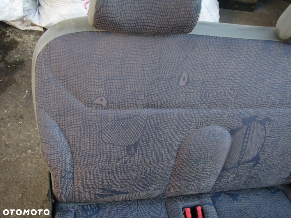 KANAPA II 2 RZĄD ŁAWA TYŁ FOTELE TYLNE OPEL VIVARO A RENAULT TRAFIC II 2 - 7