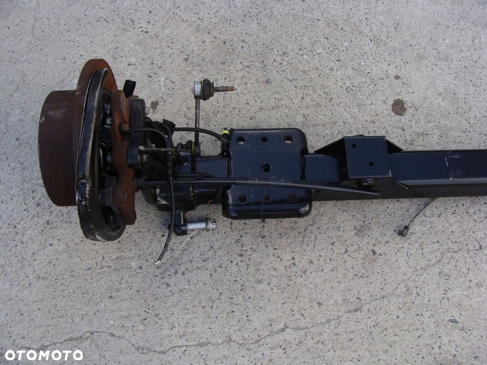 oś tylna belka koła 16 półresor ducato jumper boxer 01374263080 - 3