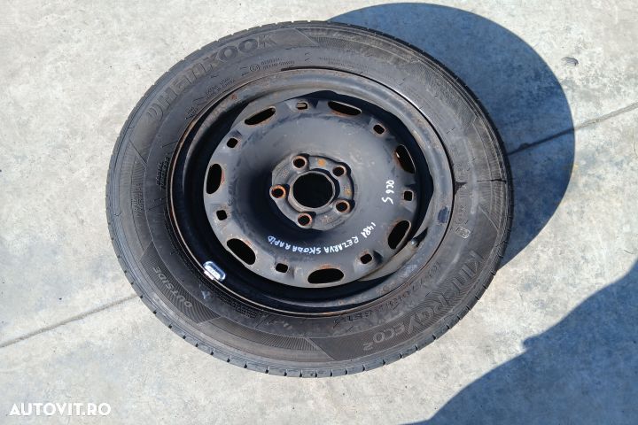 Roata de rezerva R14 165/70 R14 6Q0601027H 5JX14H2 165/70 R14 6Q06010 - 1