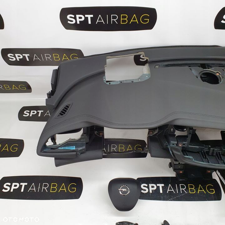 OPEL INSIGNIA B DESKA ROZDZIELCZA KONSOLA KOKPIT PULPIT PODUSZKI AIRBAG AIR BAG PASY KIT SET - 2