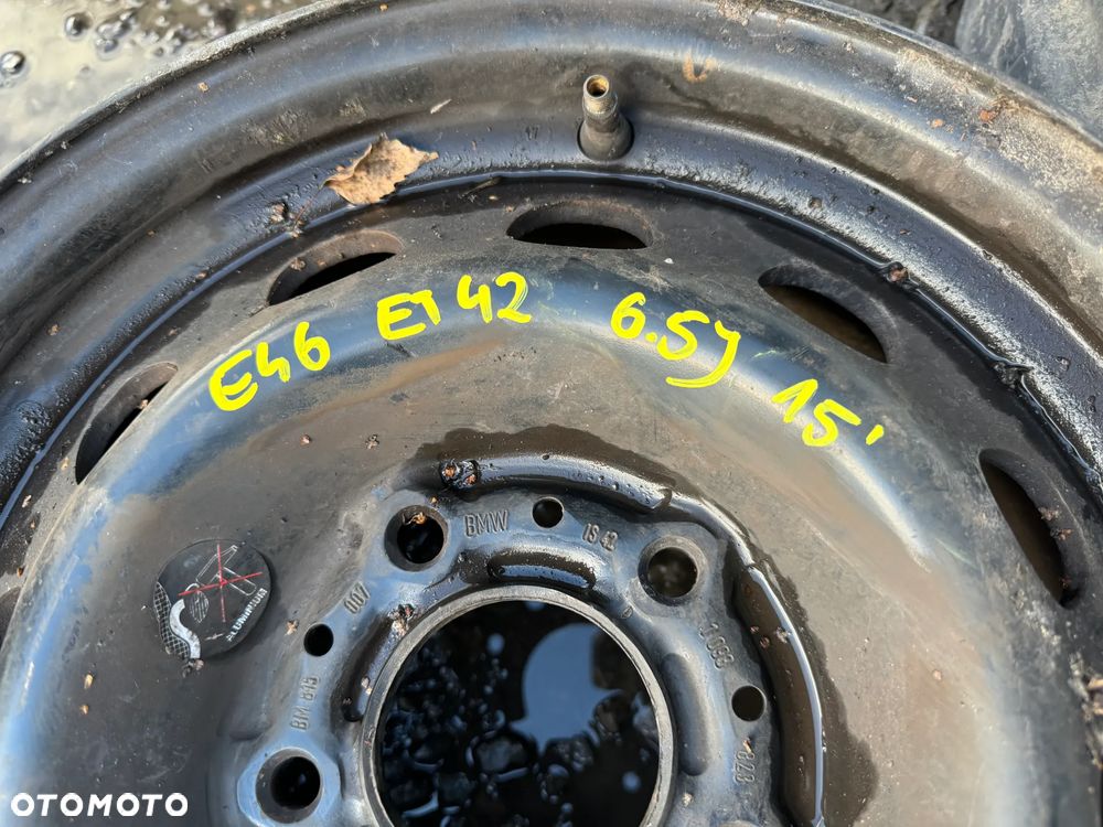 Felgi stalowe 15' BMW E46 5x120 6,5Jx15 ET OE - 2