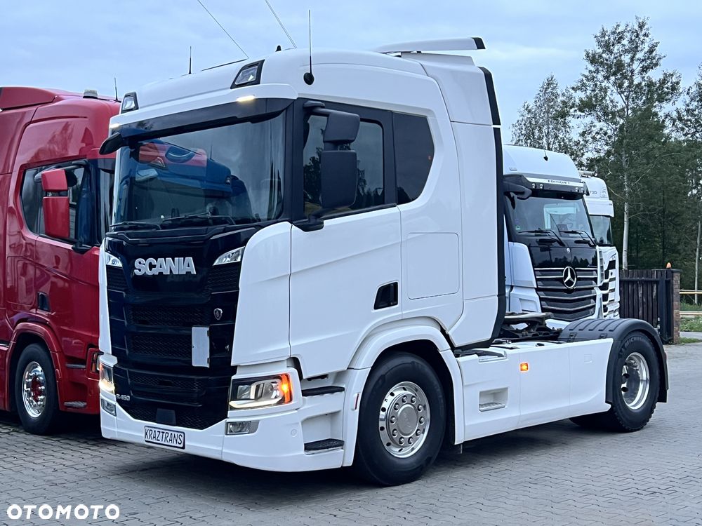 Scania R450 z Niemiec cała na poduszce x6 hydraulika ASO Scania Full LED NAVI - 10