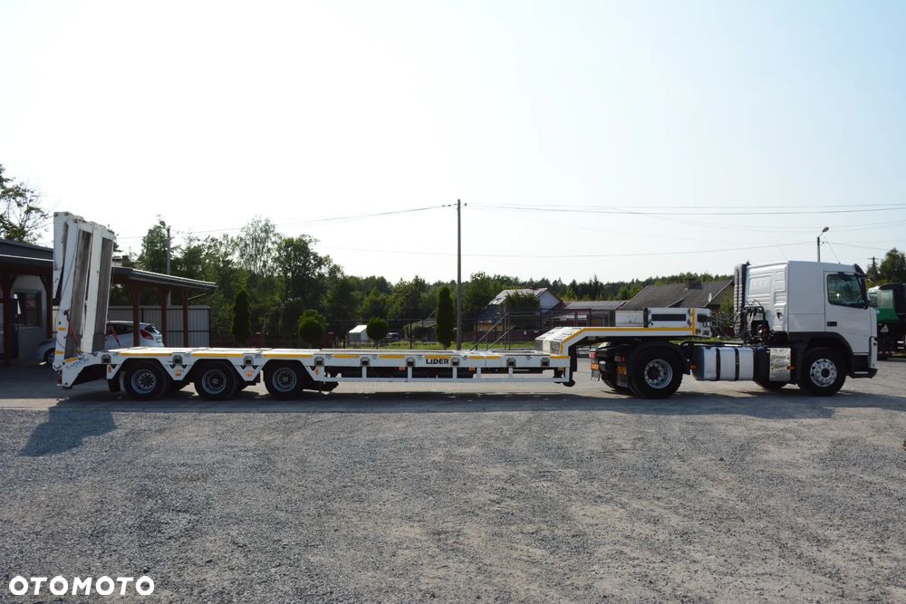 LIDER Trailers LWBD3A / 2019 r / Rozciągana 6m / 3 osie / Podnoszona oś - 3