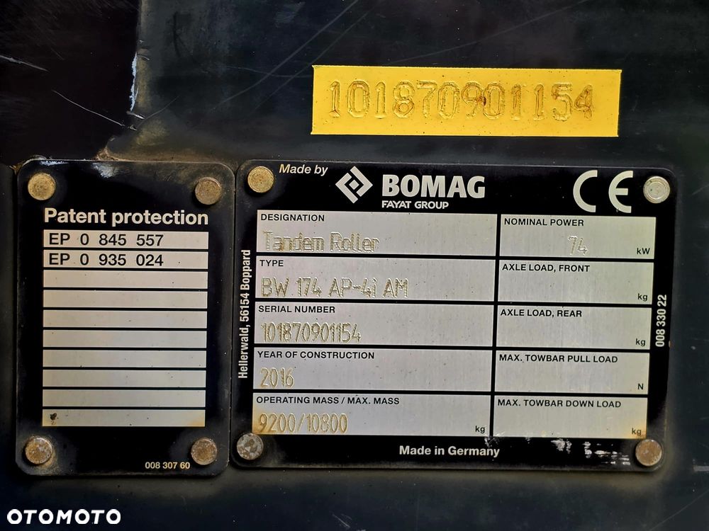 Bomag BOMAG BW 174 AP-4i AM Asphalt Manager II - 20