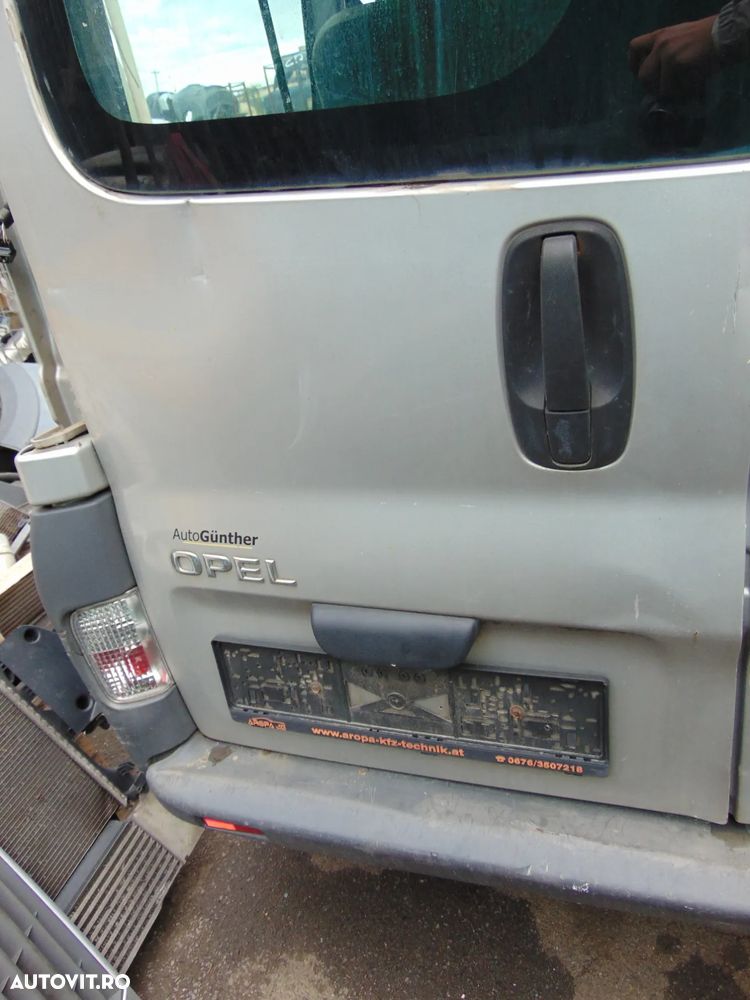 Usi spate Opel Vovaro 2001-2014 Renault Trafic nissan primastar usi batante cu geam stanga dreapta - 3