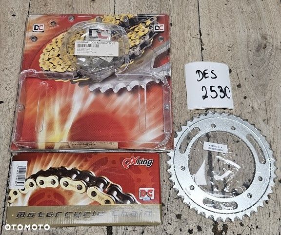 Zestaw napędowy Dyna Chain łańcuch DC525MSX2-G zębatki 16/41 Cagiva 1000 Navigator - 1