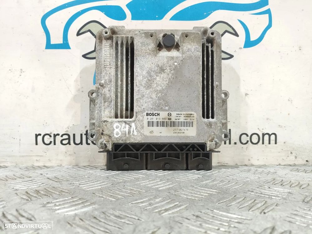 Centralina motor Bosch Renault Clio 4 1.5 dci 90cv 90 cv K9KB608 237102747R ECU  0281019889 - 5