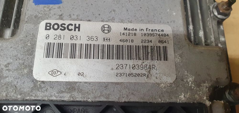 Komputer sterownik silnika Opel Vivaro B Trafic III 1.6 DCI 237103984R 0281031363 - 5