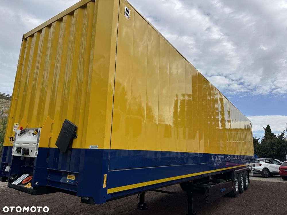 Krone KOFFER ,UBRANIOWA , DACHSER , TEXTIL , BOX - 1