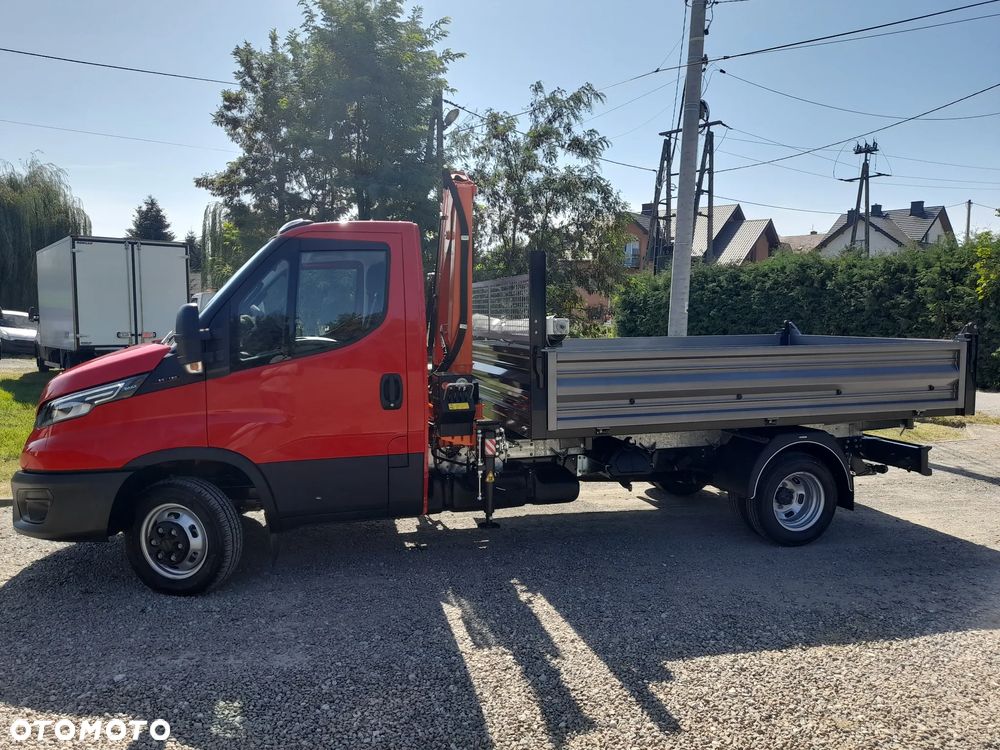 Iveco 50c16 50c18 dmc 3,5t silnik 3.0 HDS dzwig żuraw FASSI f40 WYWROTKA kiper skrzynia - NOWY- Polski salon - 19