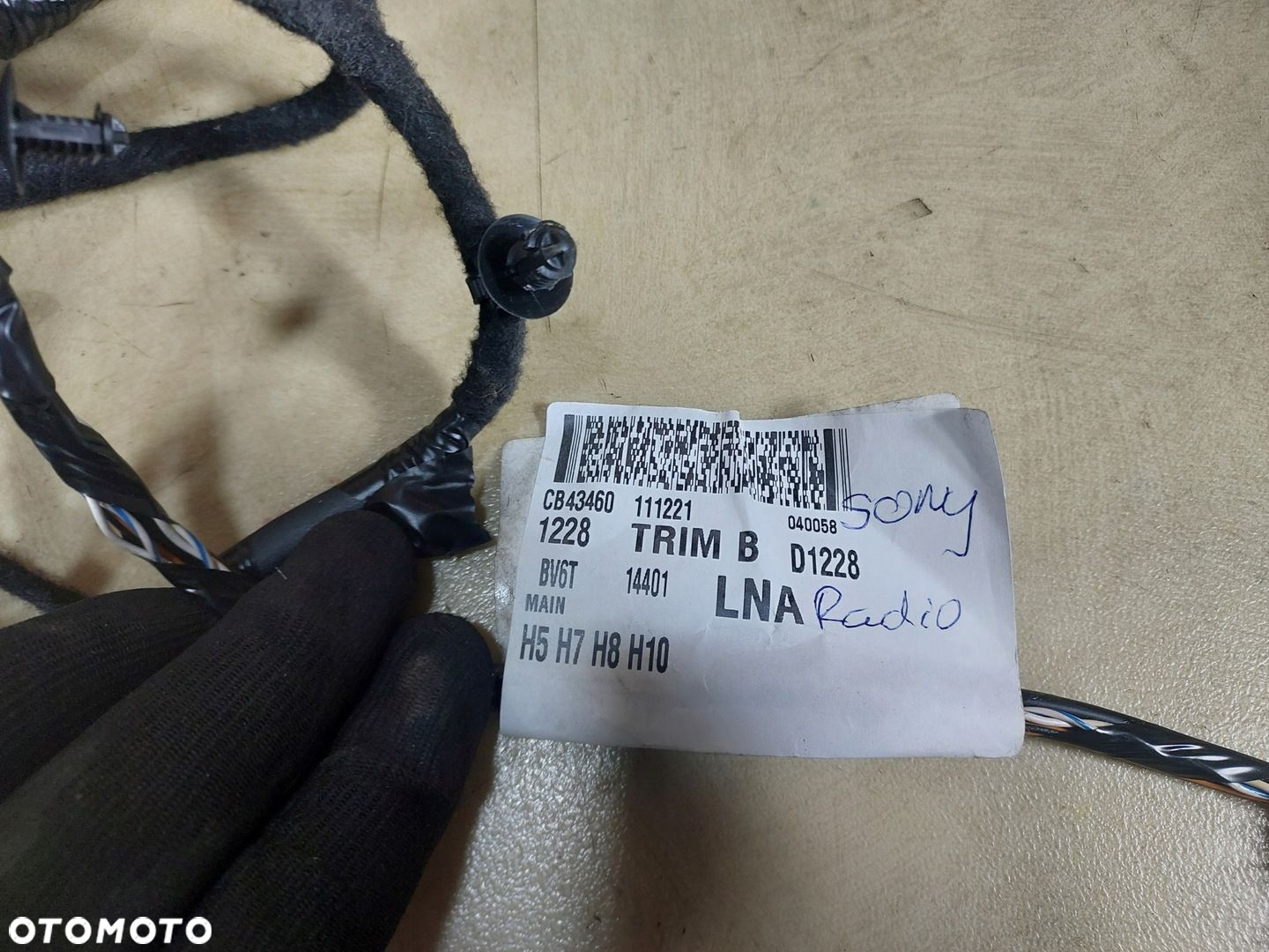 FOCUS MK3 WIĄZKA KONOLI NA RADIO SONY BV6T14401LNA - 8