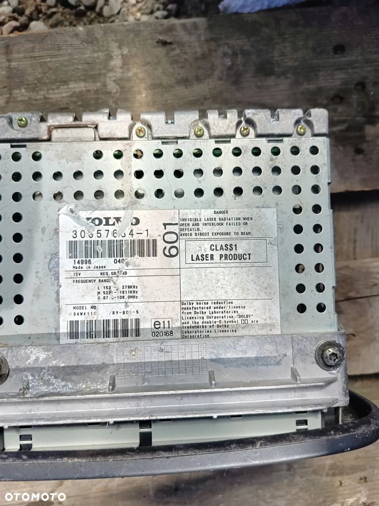 VOLVO S80 PANEL / RADIOODTWARZACZ CD/DVD/GPS 30657634 306576341 - 2