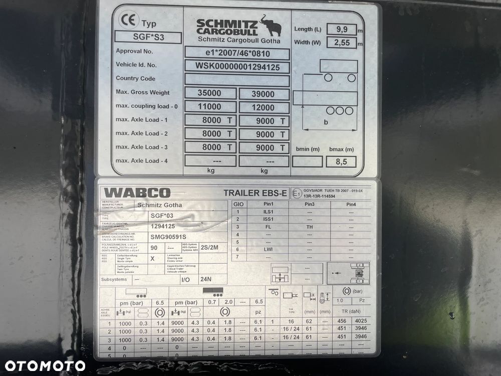 Schmitz Cargobull 39m3 ALU GOTHA SGF*S3 - 5