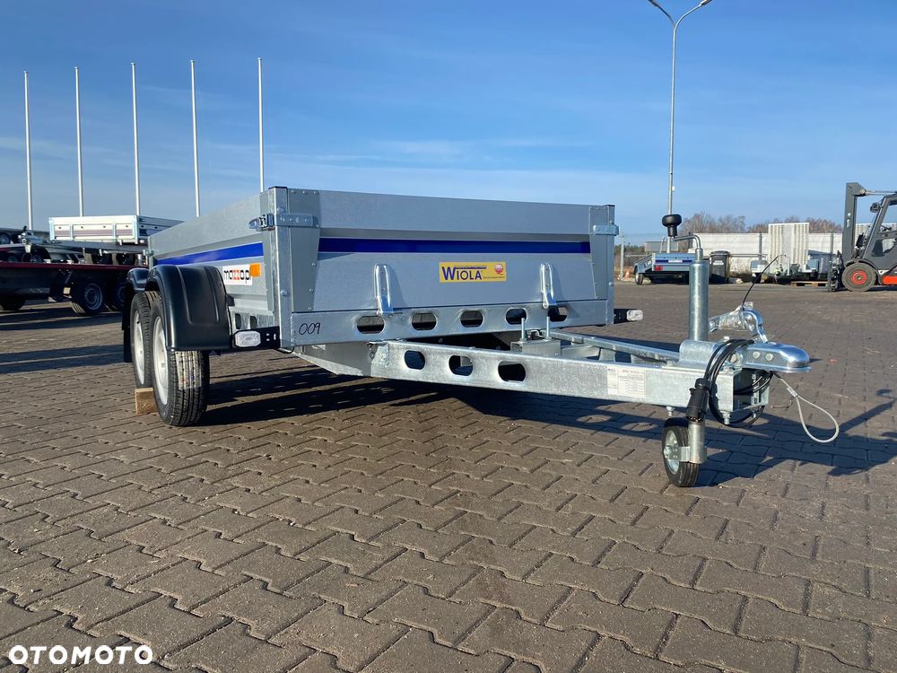 Wiola DOSTAWA Przyczepka KRAKUS+ wym. 252x132x38 Przyczepa dwuosiowa SPAWANA niehamowana SOLIDNA kat.B! - 18
