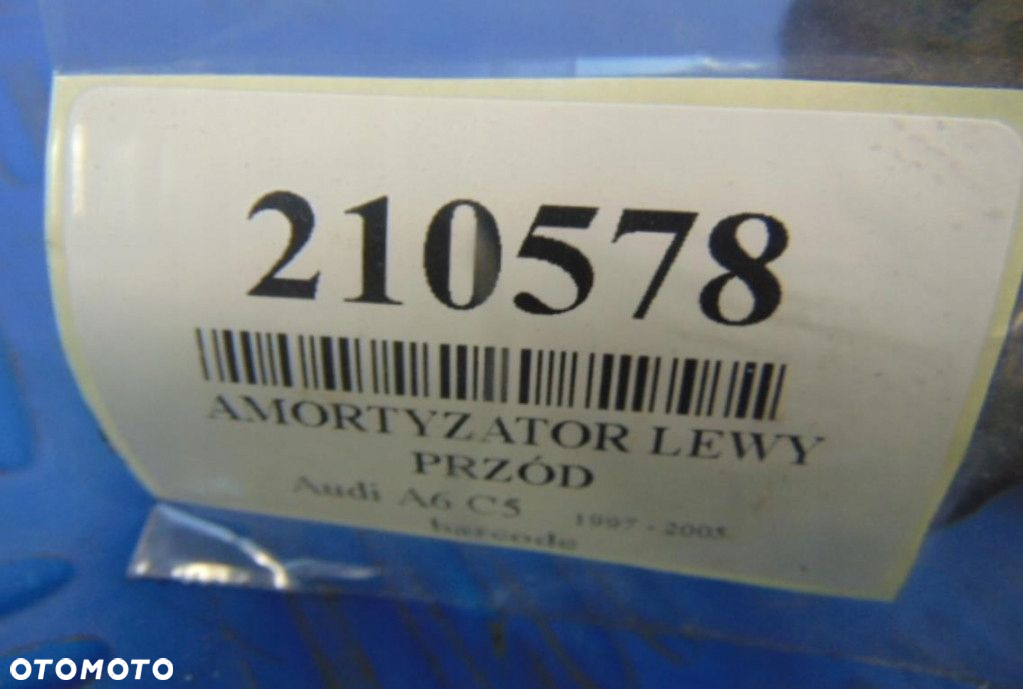 AUDI A6 C5 2.5TDI V6 AMORTYZATOR LEWY PRZÓD - 7