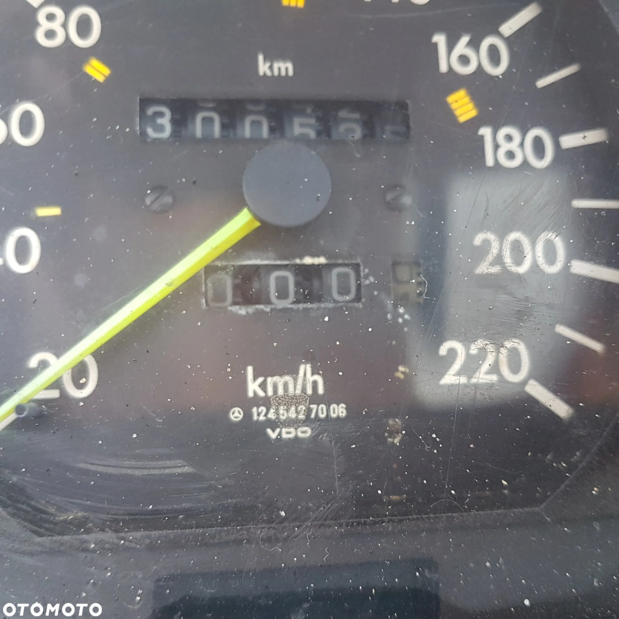 licznik obrotomierz zegary wskażnik paliwa zegarek mercedes benz w124 124 oryginał benzyna 1245427469 diesel 1245427006 - 7