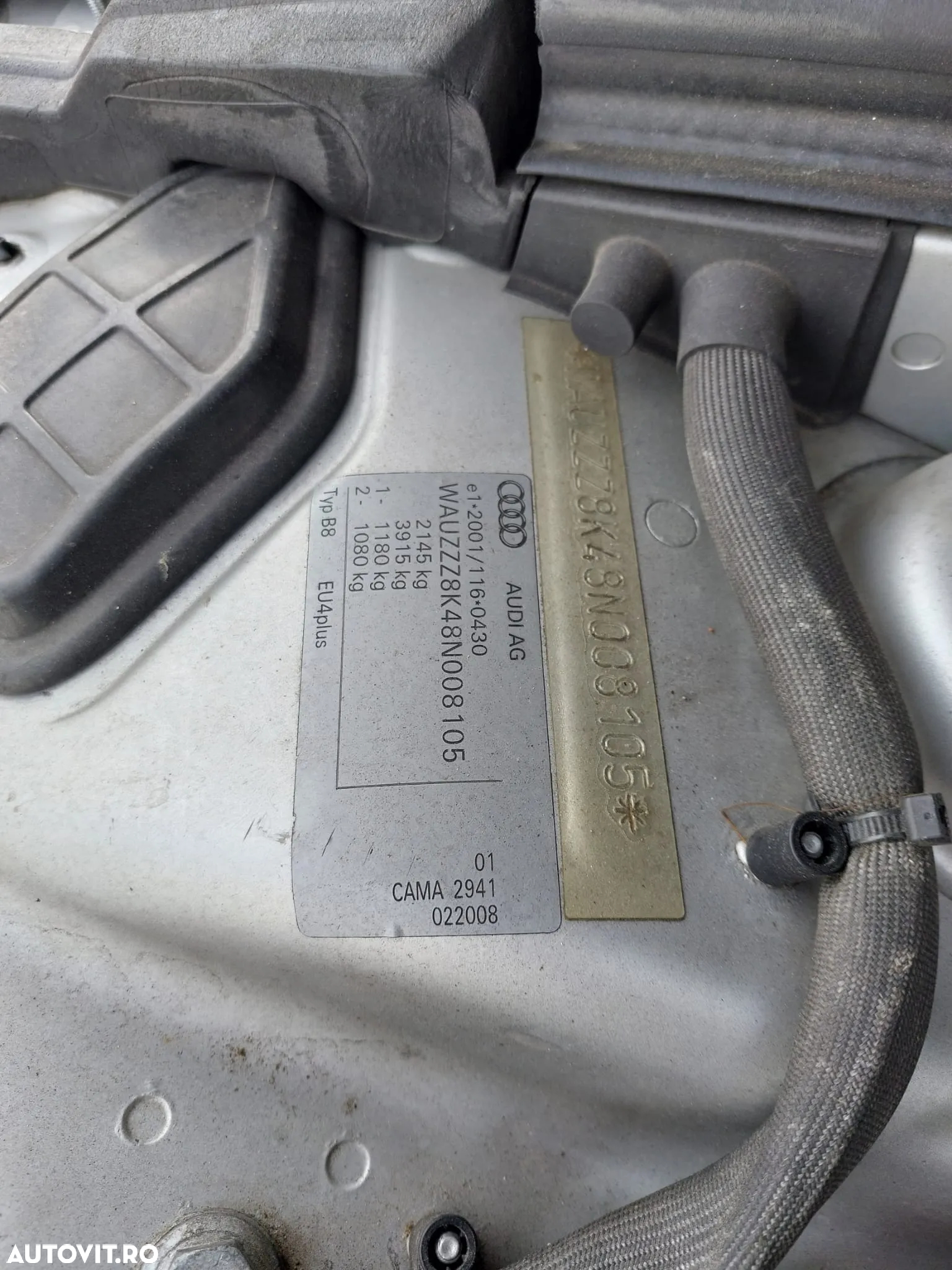 Dezmembrez Audi A4 8k 2.7 TDI - 2
