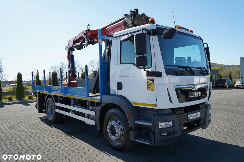 MAN TGM 15 .290 / HDS HC 190 + WIERTŁO 2 mb / WIERTNICA / STEROWANIE RADIOWE / EURO 6 /  MANUAL / 2019 ROK - 9