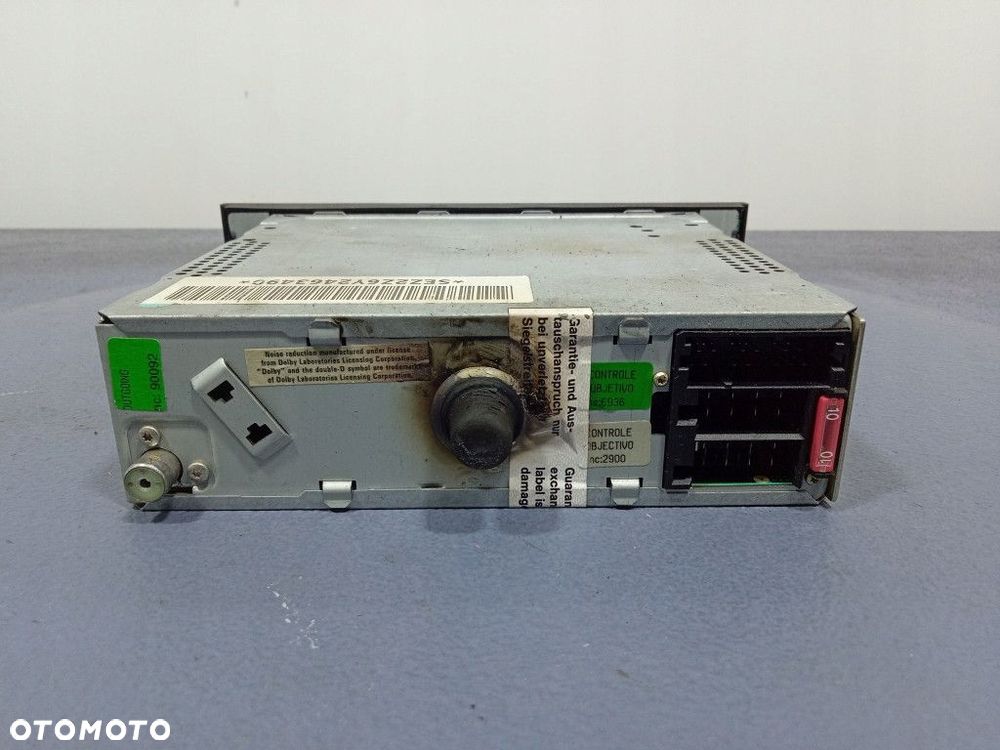 SEAT LEON I TOLEDO II RADIO FABRYCZNE OEM KASETY AURA 1M0035186B - 3