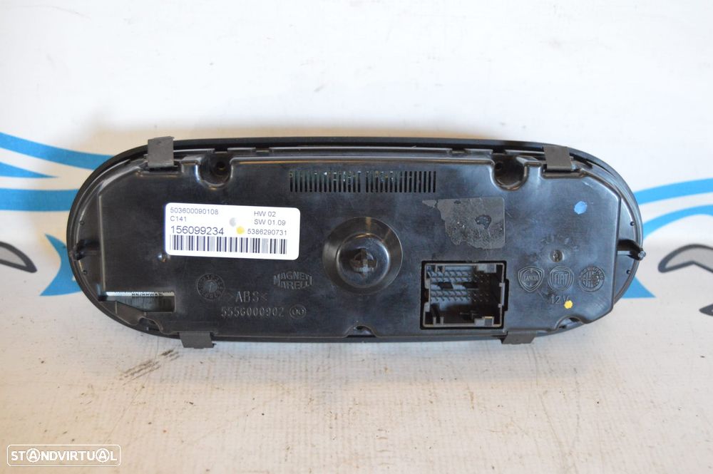 DISPLAY SOFAGEM COMANDO CHAUFFAGE AR CONDICIONADO AC CLIMATRONIC 156099234 ALFA ROMEO GIULIETTA 940 1.6 JTDM 105CV 940A3000 - 5