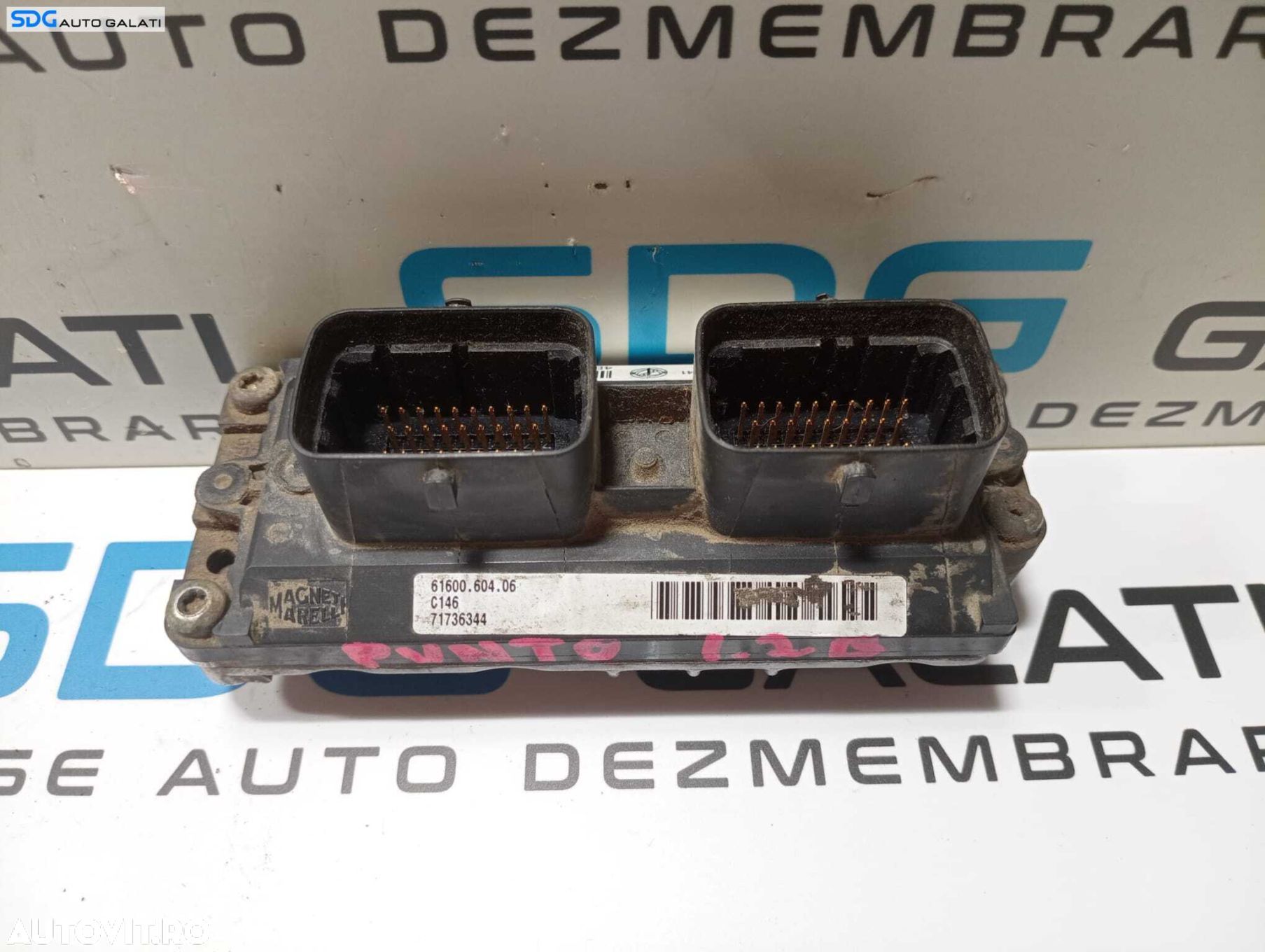 ECU Calculator Motor Fiat Punto 1.2 B 1999 - 2012 Cod 71736344 [M5893] - 1