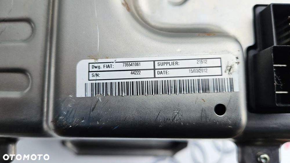 Fiat 500 Wspomaganie elektryczne kierownicy Sterownik wspomagania KOMPLET 28160372 735541061 - 10