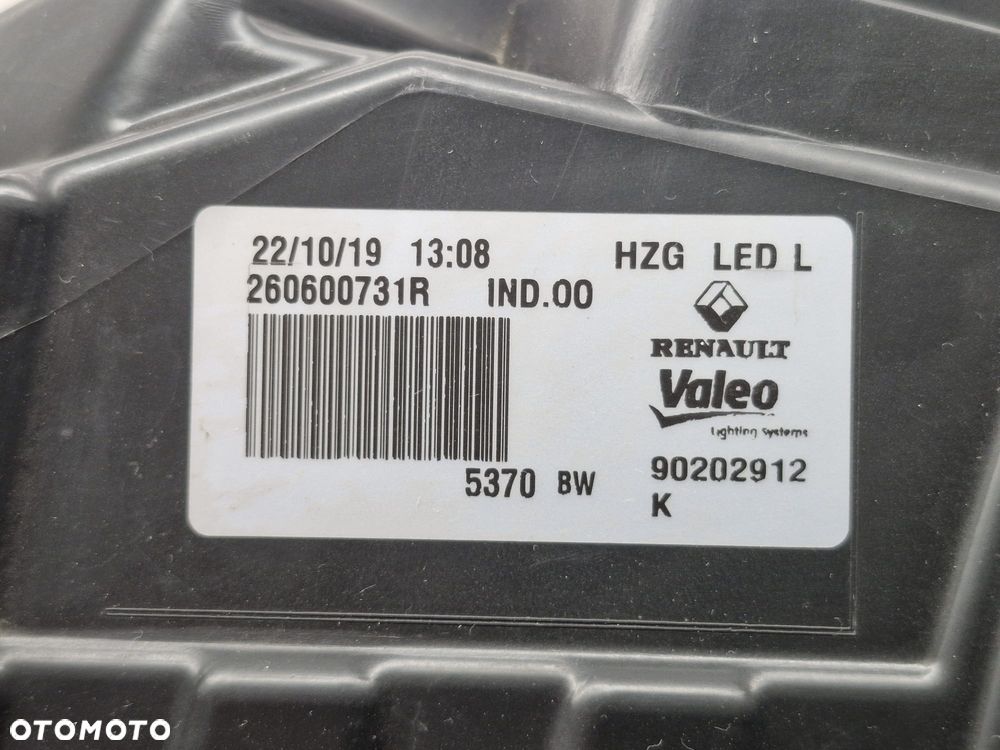 RENAULT KOLEOS II LED PURE VISION LAMPA LEWA PRZÓD 260600731R - 12
