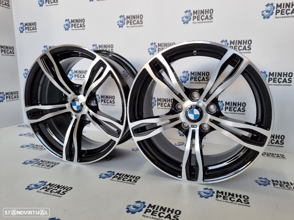 Jantes BMW Style 343 M5 em 17 Preto Polido - 3