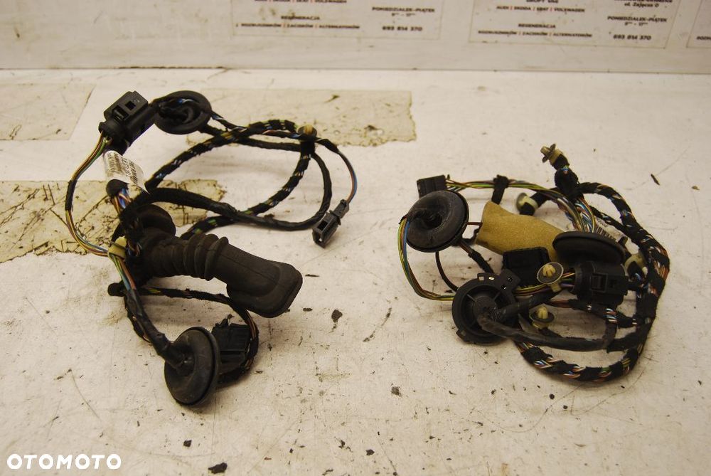 WIĄZKA DRZWI PRAWY LEWY TYŁ 5J6971161L SKODA FABIA II LIFT KOMBI - 1