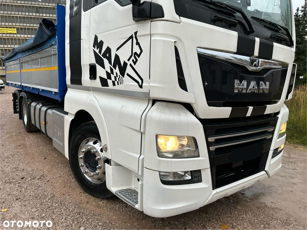 MAN TGX Tandem 1m burty TOP KOMPLET / ALUFELGI / zarejestrowany gotowy do pracy / przyczepa 18t / FULL OPCJA / 26.420 26.460 26.500 26.400 26.440 26.480 26.510 460 500 - 18