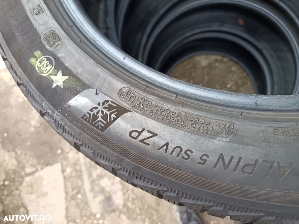 Anvelope MS iarna 275 45 20 Michelin runflat 2020 5-5.5mm - 4