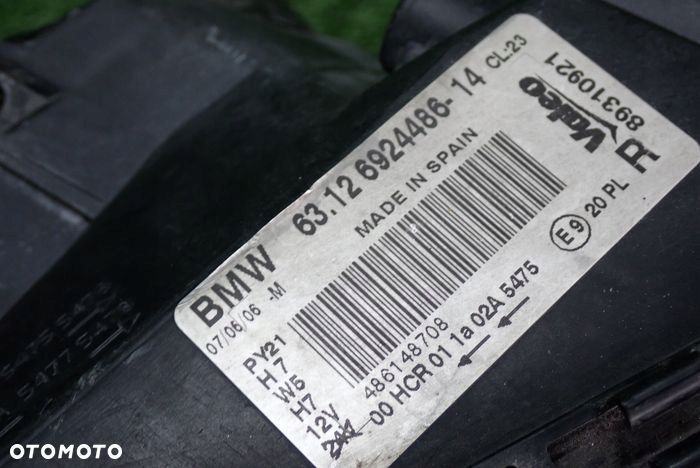 BMW 1 E87 E81 2 04-08 reflektor prawy lampa prawa - 5