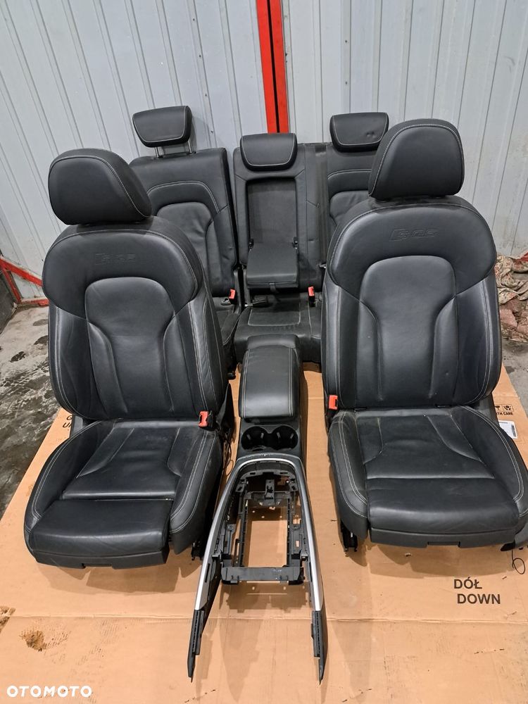 AUDI SQ5 Q5 8R fotele kanapa boczki tunel - 1