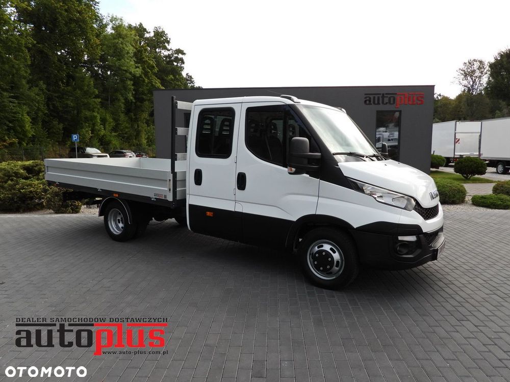 Iveco DAILY 35C17 SKRZYNIA PODWÓJNA KABINA DOKA 7 MIEJSC TEMPOMAT BLIŹNIACZE KOŁA KLIMATYZACJA  170KM - 2