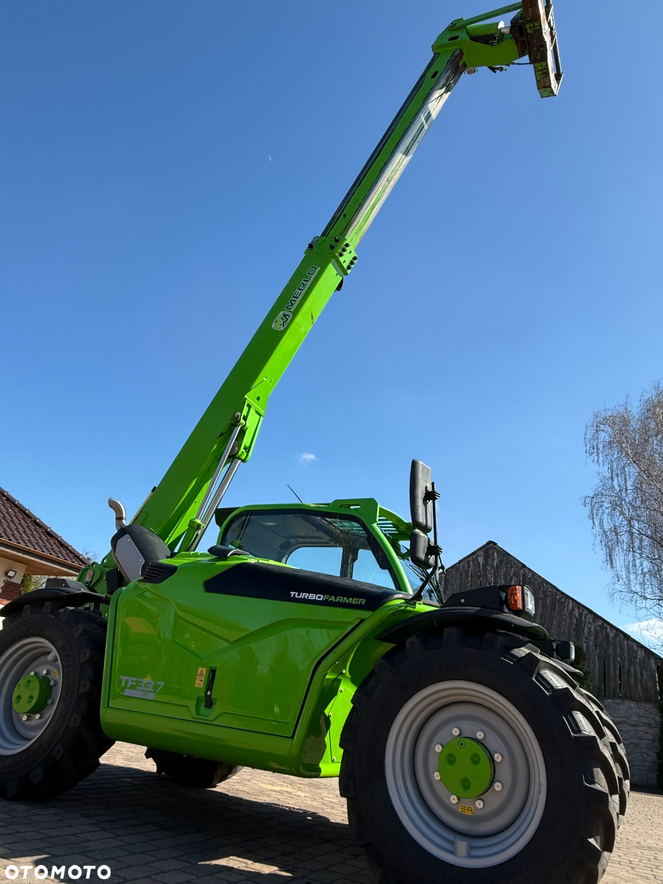 Merlo TF 33,7 2019 3,5 mph Turbofarmer 4x nowe opony Niska 2,15m - 18