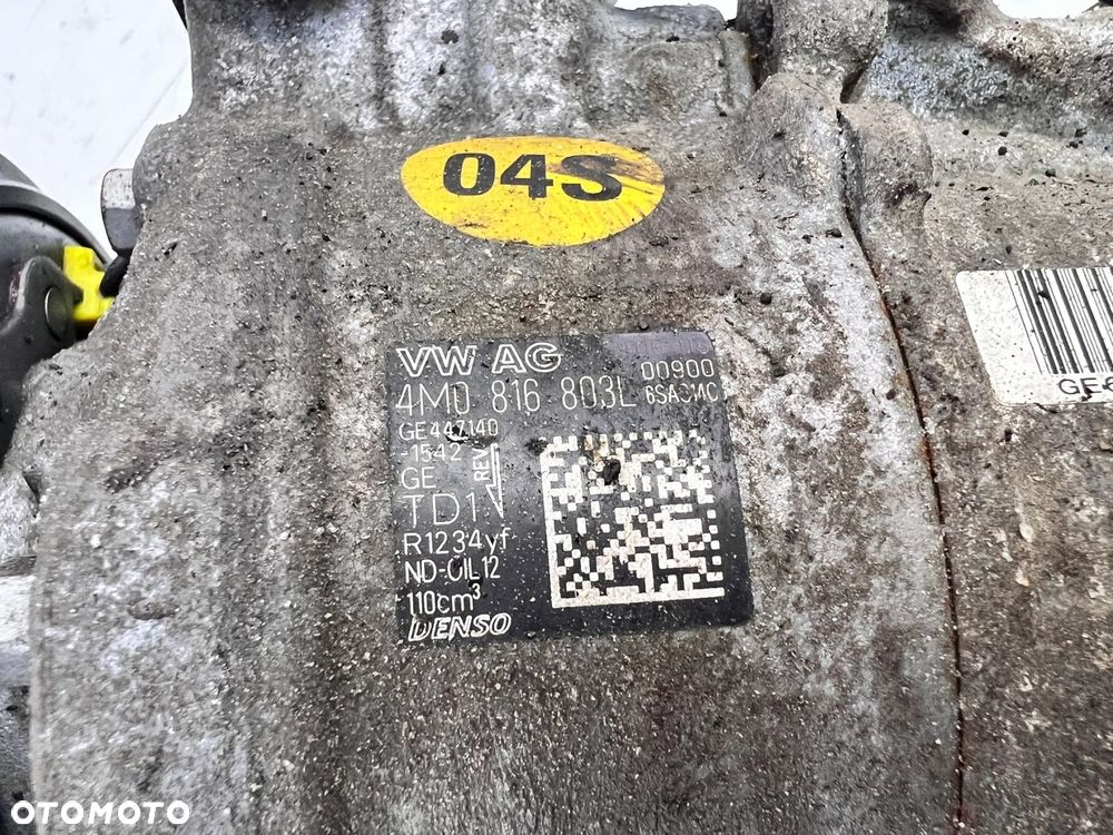 SPRĘŻARKA KOMPRESOR KLIMATYZACJI AUDI Q7 4M 3.0 TDI 4M0816803L 1/26 - 9
