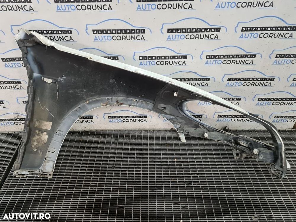 Aripa Stanga Fata BMW X5 E70 Facelift 2010 - 2013 4 Usi ALB (1283) - 4