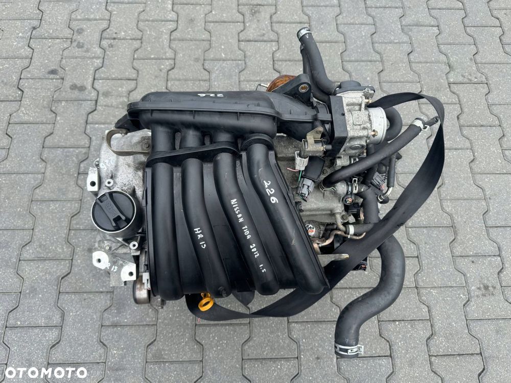 SILNIK KOMPLETNY 1.5 HR15 NISSAN TIDA 2012 - 1