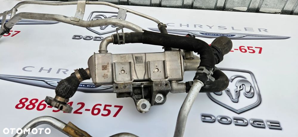 Chrysler Pacifica 2016- 3.6 V6 Chłodnica spalin EGR Chłodniczka 05281255AJ przewód wody rura wody rurka aluminiowa - 3