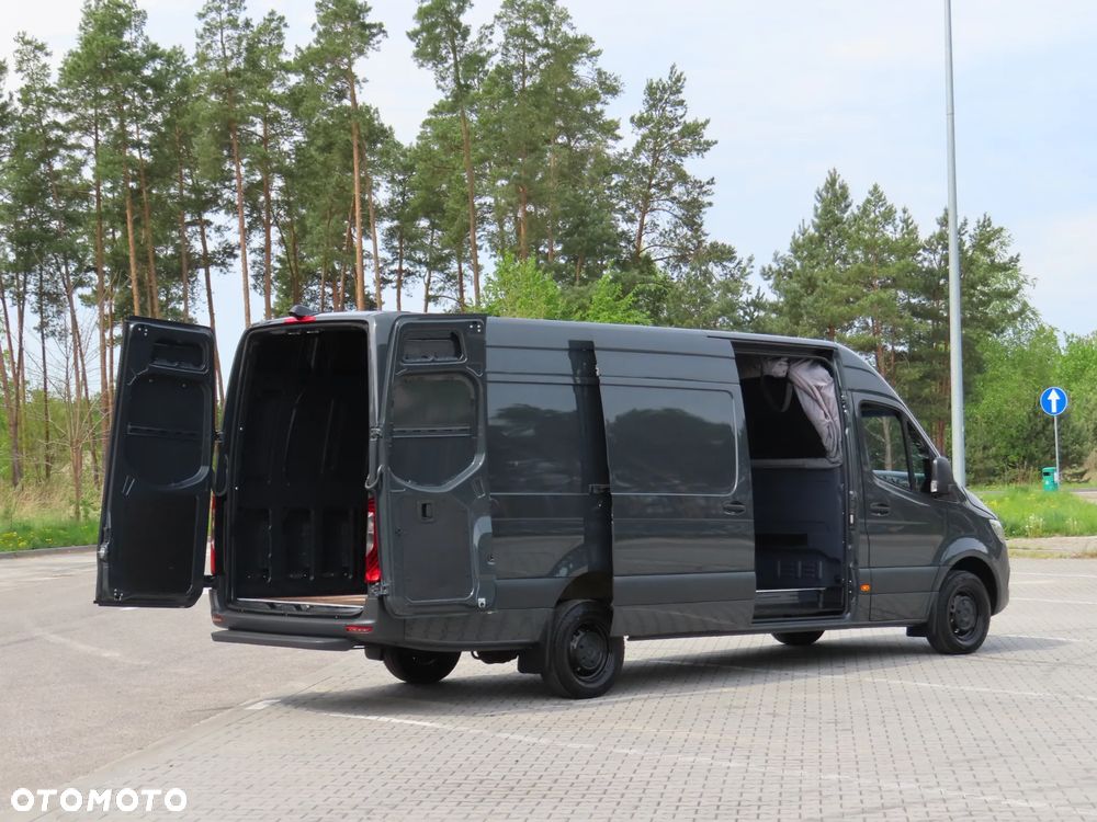 Mercedes-Benz Sprinter 319 CDI 190 KM 9G-Tronic Automat Model 907 Furgon Blaszak Ekstra Długi LONG MAXI + 4800 mm Rozstaw Osi 4325 mm Ładowność 981 Kg GWARANCJA FABRYCZNA Kabina Sypialniana + WEBASTO FULL Opcja Wyposażenia OKAZJA DOSTĘPNY I GOTOWY - 15