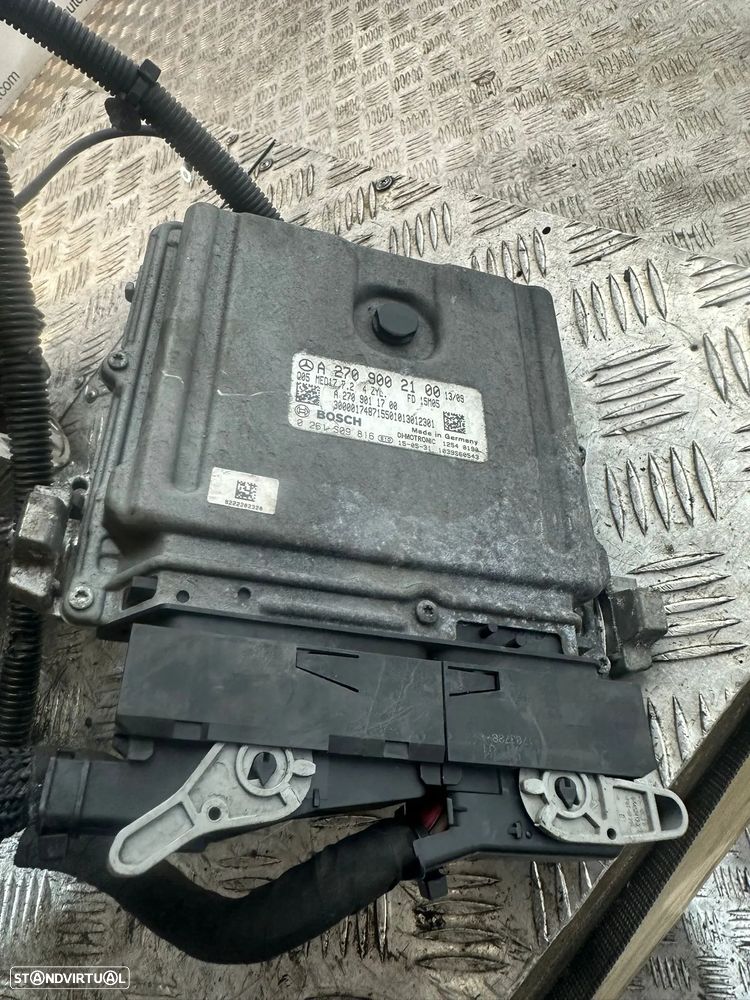 .Motor Completo Mercedes Benz OM 270 910 270910 154cv 1.6i 16v Turbo GDI - 10