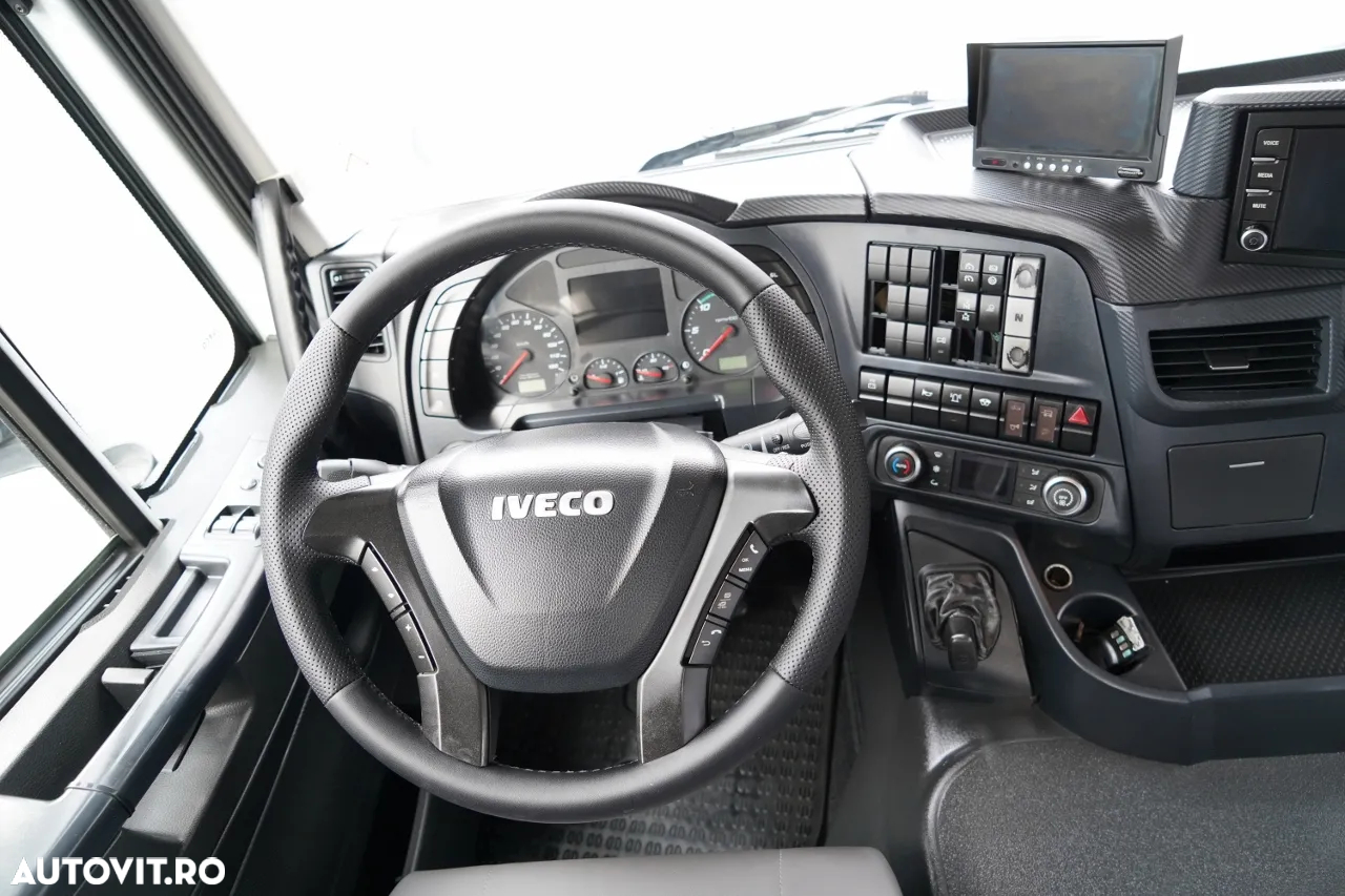 Iveco STRALIS X-WAY 480 / 6x4 / BASCULATOR DUBLU / HYDRODOLT / BOARDMATIC / MEILLER KIPPER / IMPORTAT  ANUL PRODUCȚIEI: 2020 - 34